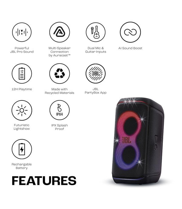 JBL PARTYBOX CLUB 120 PARTY SPEAKER