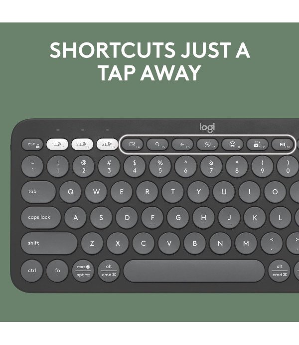 LOGITECH BLUETOOTH KEYBOARD K380 PEBBLE 2