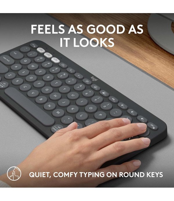 LOGITECH BLUETOOTH KEYBOARD K380 PEBBLE 2