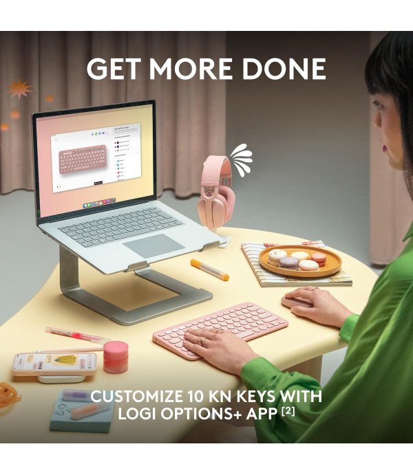 LOGITECH BLUETOOTH KEYBOARD K380 PEBBLE 2