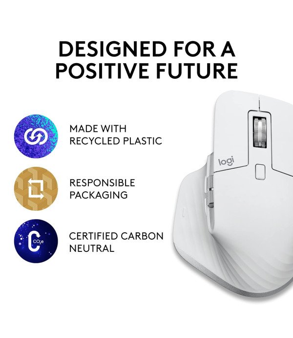 LOGITECH GAMING MOUSE MX MASTER 3S FOR MAC SPACE GREY