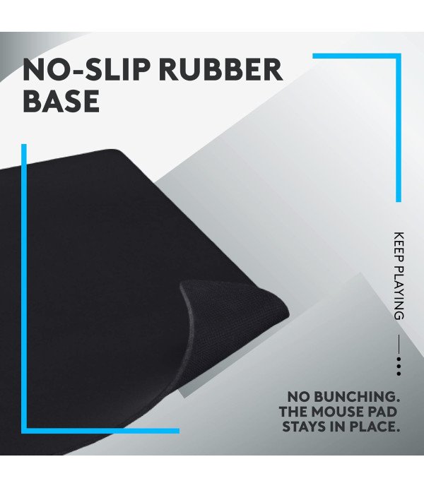 LOGITECH GAMING MOUSEPAD G840 XL RUBBER BLACK