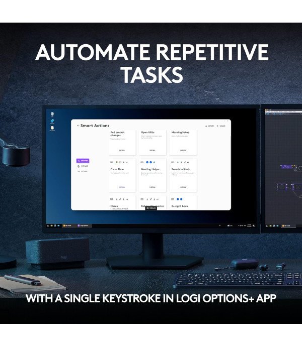 LOGITECH KEYBOARD MX KEYS S PALEGREY