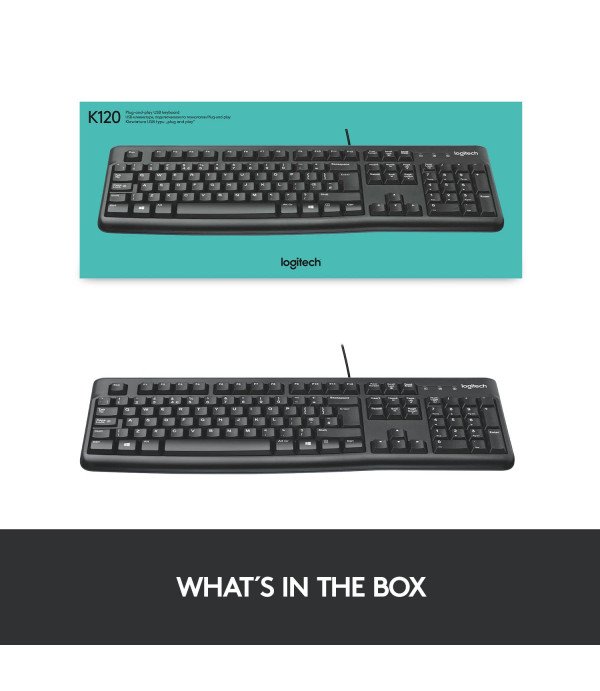 LOGITECH KEYBOARD USB K120