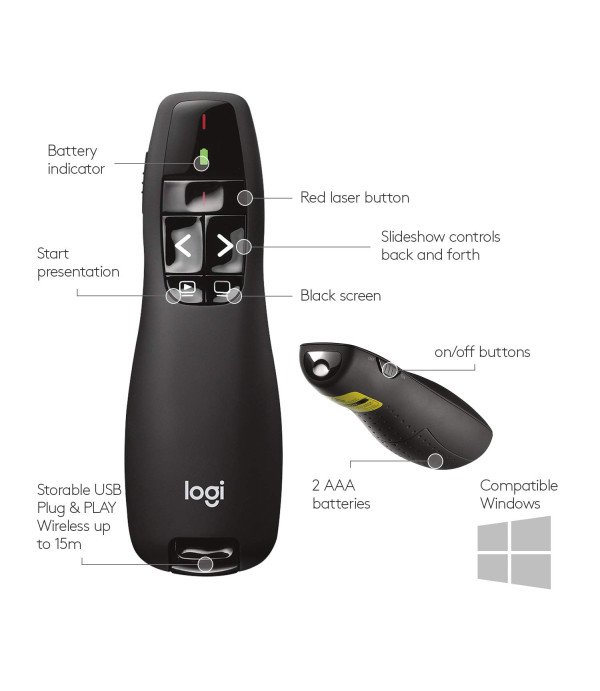 LOGITECH PRESENTER R400