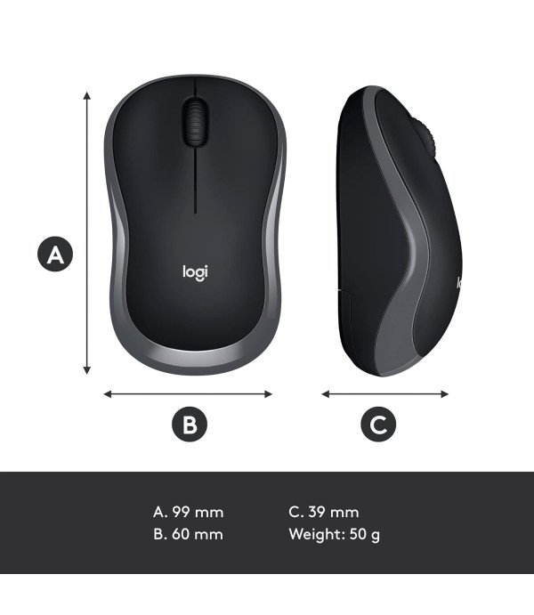 LOGITECH WIRELESS MOUSE M185