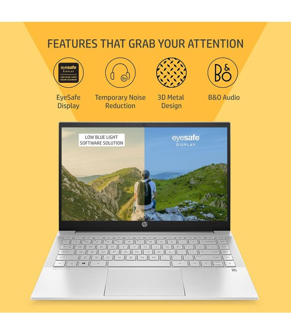 HP LAPTOP 14-DV2053TU (I5-12/8GB/512GB SSD/14.0/WIN11+MS)