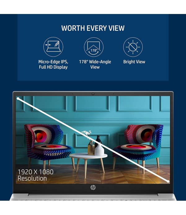 HP LAPTOP 14-DV2053TU (I5-12/8GB/512GB SSD/14.0/WIN11+MS)