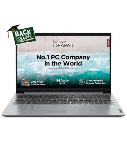 LENOVO LAPTOP IDEAPAD BGIN (R5-5500U-8GB-512GB-WIN11-MSO)