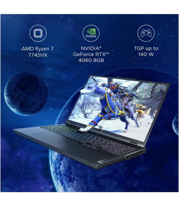 LENOVO LAPTOP LEGION PRO5 B5IN (R7-7745HX/16GB/1TBSSD/RTX 4060-8GB/WIN11)