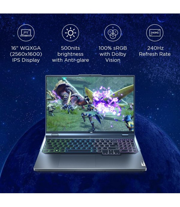 LENOVO LAPTOP LEGION PRO5 B5IN (R7-7745HX/16GB/1TBSSD/RTX 4060-8GB/WIN11)