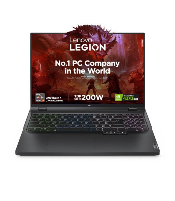 LENOVO LAPTOP LEGION PRO 5 B7IN (R7-16GB/1TBSSD/RTX4070-8GB/WIN11)