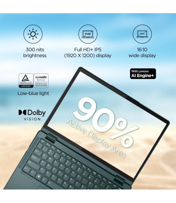 LENOVO LAPTOP YOGA6 7TIN (R7-7730U/16GB 1TBSSD /WIN11 /MSO)