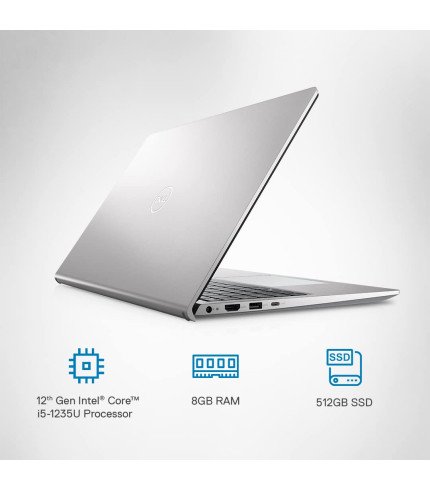 DELL LAPTOP 3520 (CI5-1235U-8GB-512GB-W11-MSO-SILVER)