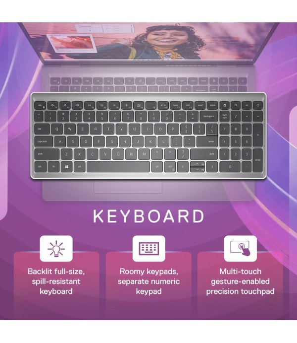 DELL LAPTOP INS 15 3530 (I5-13/8GB/512GB/15.6/WIN11+MS)