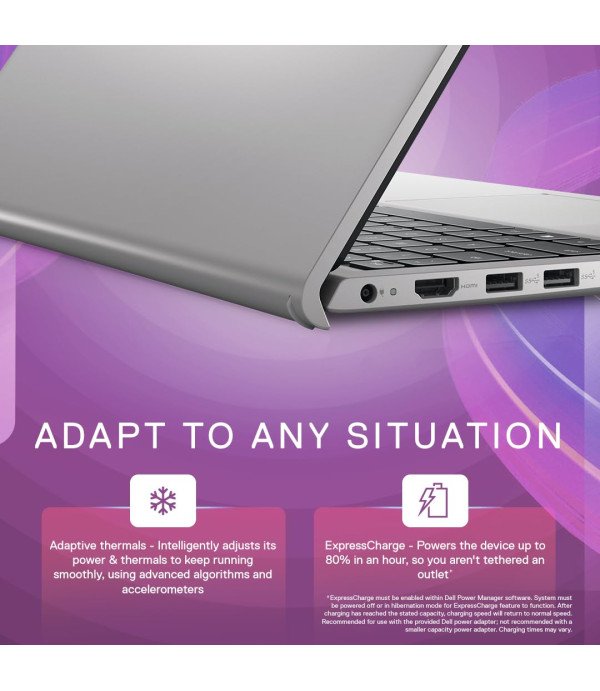 DELL LAPTOP INS 15 3530 (I7-1355U-16G-512-W11+MS-SILVER)