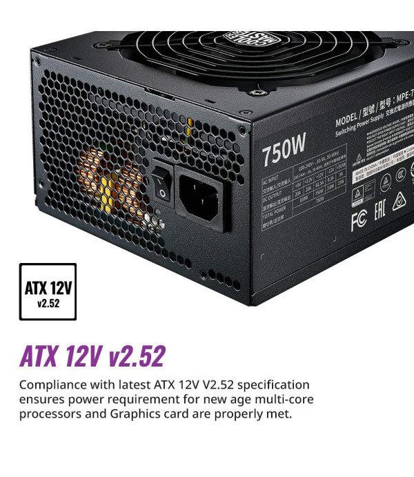 COOLERMASTER SMPS GOLD MWE 750