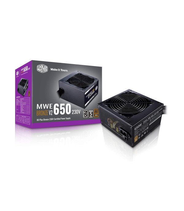 COOLERMASTER SMPS MASTERWATT MWE 650 BRONZE