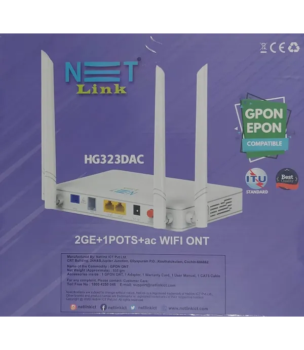 NET LINK ONT -HD323DAC