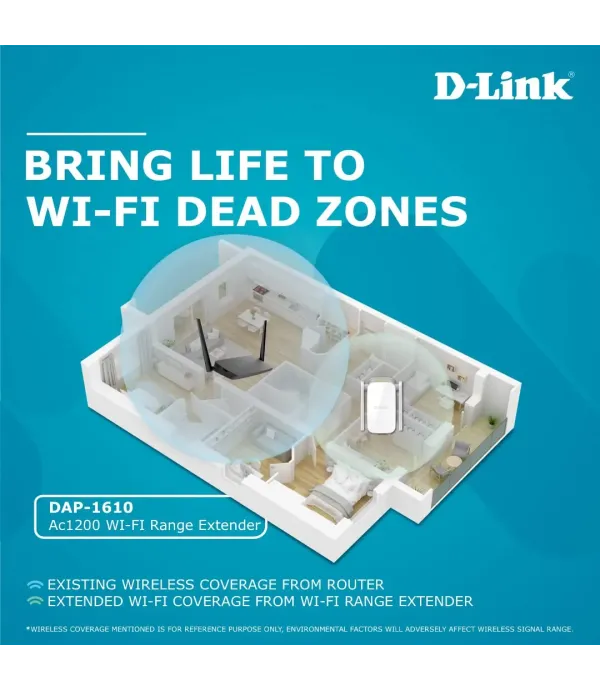 D-Link N300 Wifi Range Extender DAP-1610