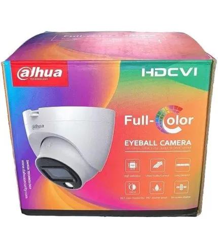 DAHUA 2 MP COLOR DOME CAMERA - DH-HDW-1209TLQP-LED