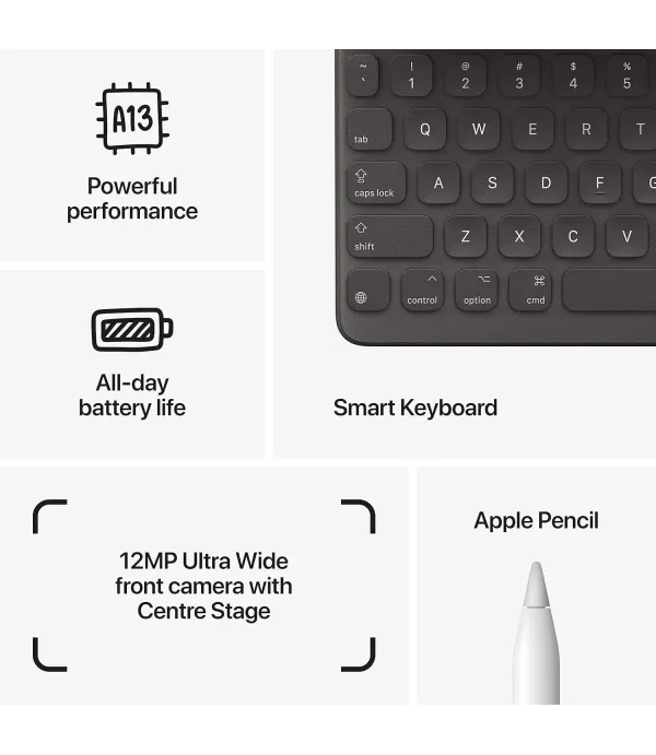 APPLE IPD 9TH GEN 10.2" 64GB WIFI SILVER - MK2L3HN/A