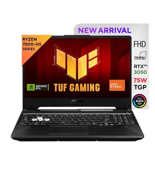 ASUS TUF GAMING A15 FA566NC-HN083WS(R5-7535HS/16GB/512GB/RTX3050-4GB/WIN11/MSO)