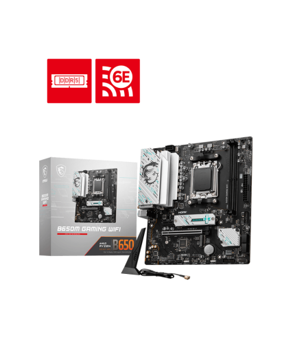 MSI MOTHERBOARD B650M GAMING WIFI