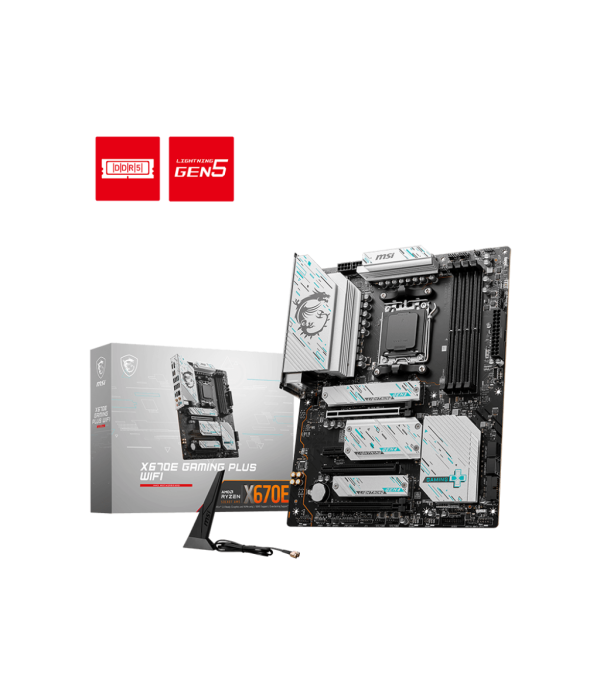 MSI MOTHERBOARD X670E GAMING PLUS WIFI