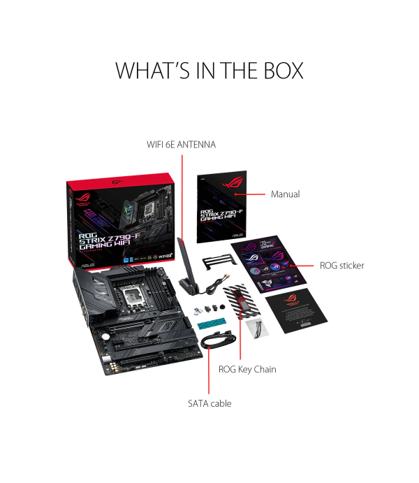 ASUS MOTHERBOARD ROG STRIX Z790-F GAMING WIFI