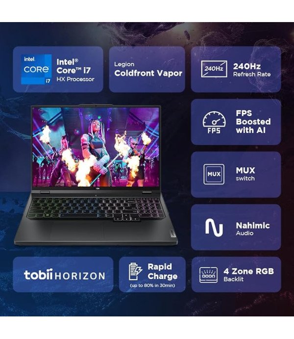 LENOVO LAPTOP LEGION PRO5 3NIN(I7-14TH-16GB-1TBSSD-RTX4060-WIN11-MSO)