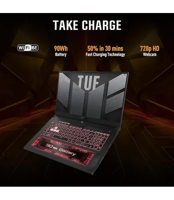 ASUS LAPTOP TUF GAMING A15 FA507UI-LP066WS (R9-16GB-1TBSSD-RTX4070-8GB-WIN11)