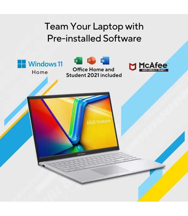 ASUS VB 15  X1504VA-NJ322WS (I3-1315U-8GB-512-15.6-W11+MSO)