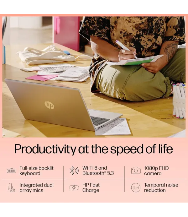 HP LAPTOP 15-FD0070TU (I5-12-8GB-512GB-15.6-WIN11+MS)