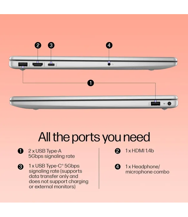 HP LAPTOP 15-FD0070TU (I5-12-8GB-512GB-15.6-WIN11+MS)