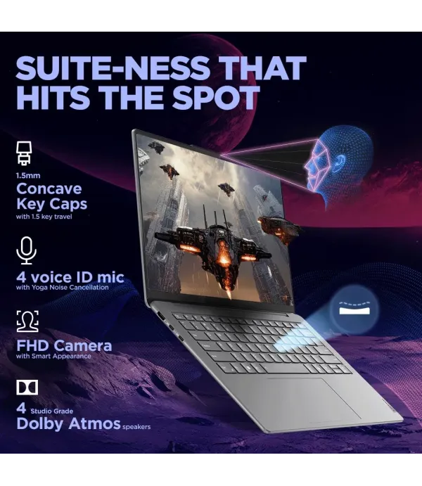 LENOVO LAPTOP YOGA SLIM-7 (SD-X-ELITE / 32GB / 1TB / 14.5"/ WIN11+MSO)