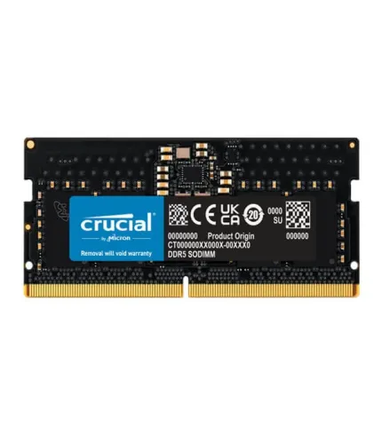 CRUCIAL LAPTOP RAM DDR-5 8GB 4800MHZ