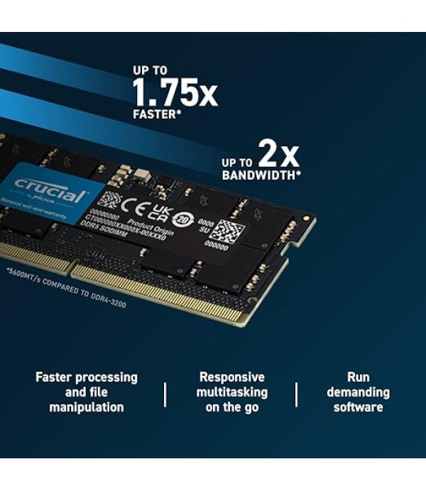 CRUCIAL LAPTOP RAM DDR-5 16GB 5600MHZ