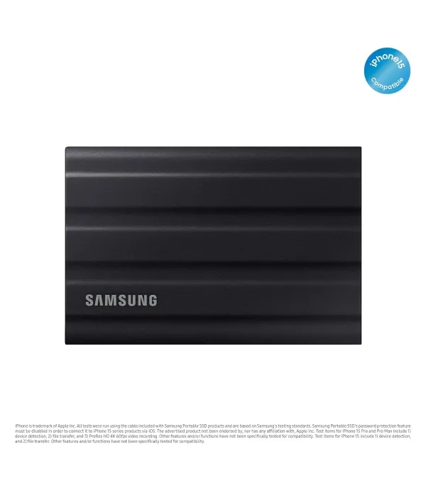 SAMSUNG PORTABLE SSD T7 SHIELD 1TB