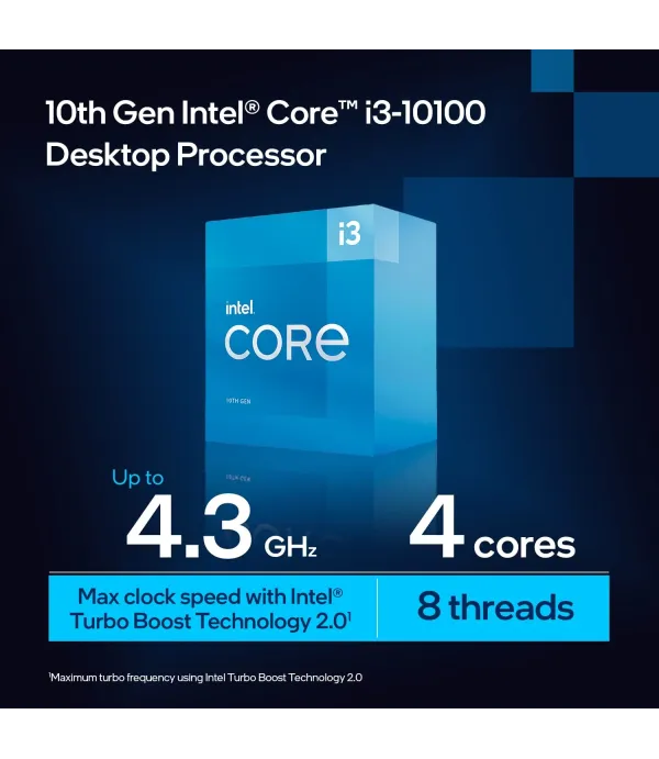 INTEL PROCESSOR I3-10100