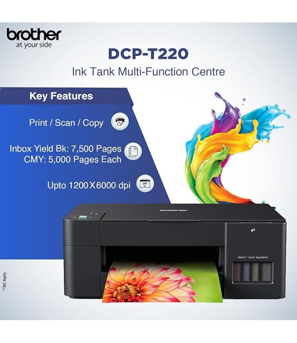 BROTHER PRINTER DCP T220
