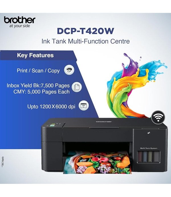 BROTHER PRINTER DCP T420W