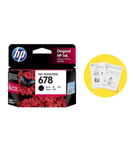 HP CATRIDGE 678 BLACK