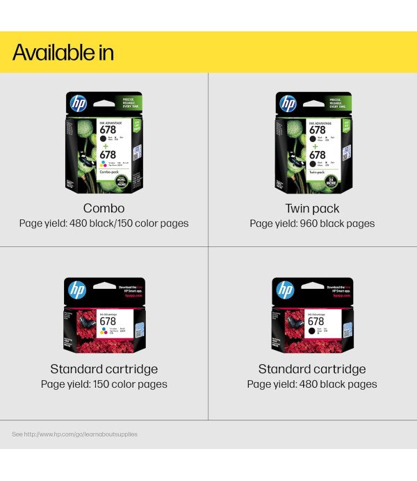 HP CATRIDGE 678 BLACK