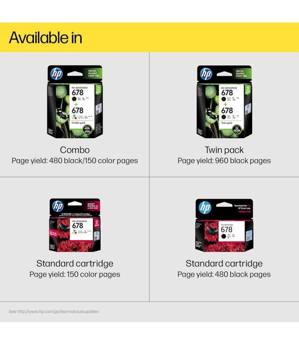 HP CATRIDGE 678 COLOUR