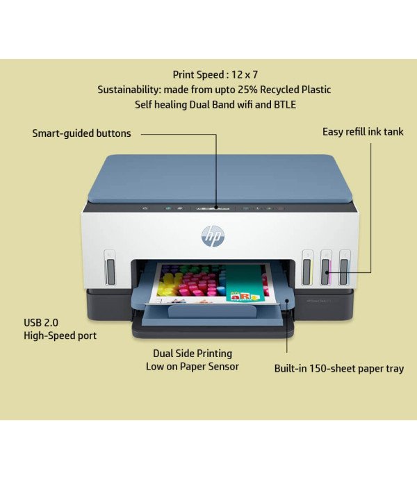 HP PRINTER ALL IN ONE SMART TANK 675 MFP