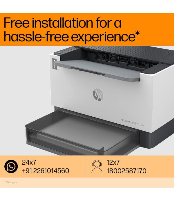 HP PRINTER LASER JET TANK 1020W