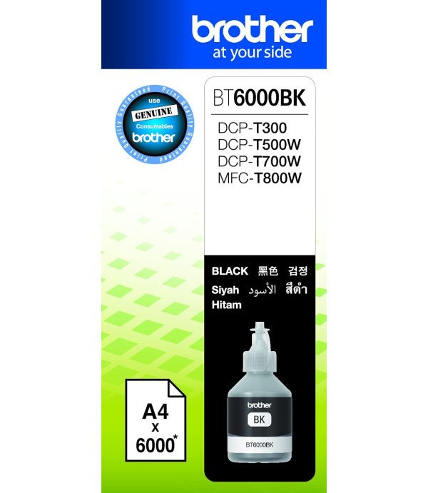 BROTHER INK BT6000BK