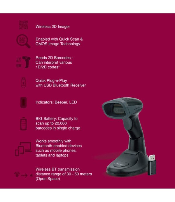 FINGERS BARCODE READER QUICKSCAN WL5