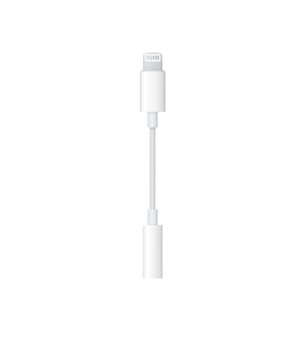 APPLE LIGHTING TO 3.5 MM HEADPHONE ADAPTER